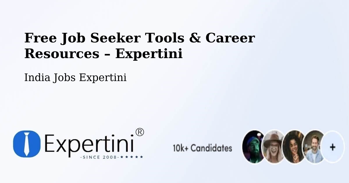 Free Job Seeker Tools & Career Resources – Kolar - Kolar, India Jobs Expertini